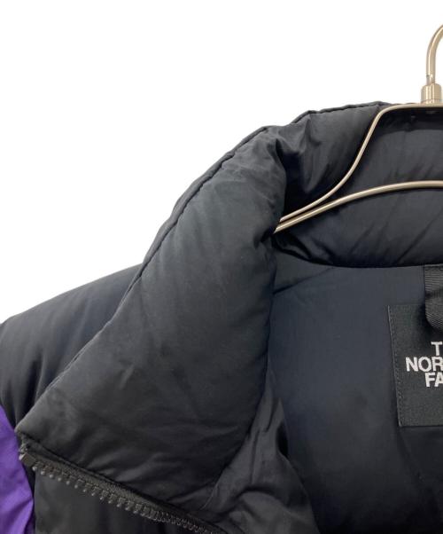 THE NORTH FACE（ザ ノース フェイス）THE NORTH FACE (ザ ノース フェイス) ヌプシダウンジャケット パープル×ブラック サイズ:Lの古着・服飾アイテム
