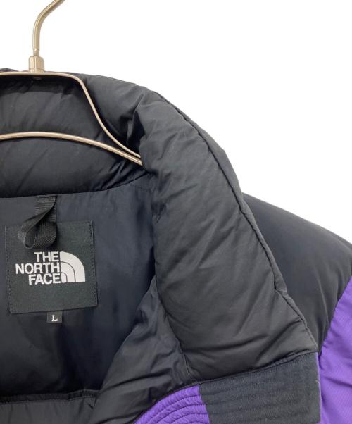 THE NORTH FACE（ザ ノース フェイス）THE NORTH FACE (ザ ノース フェイス) ヌプシダウンジャケット パープル×ブラック サイズ:Lの古着・服飾アイテム