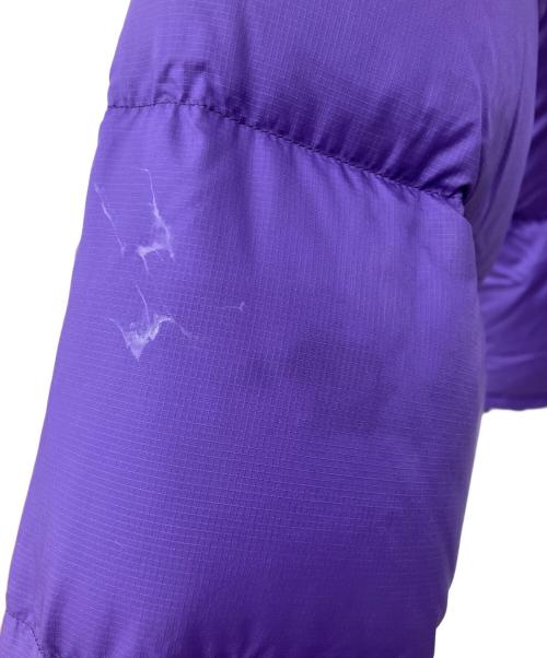 THE NORTH FACE（ザ ノース フェイス）THE NORTH FACE (ザ ノース フェイス) ヌプシダウンジャケット パープル×ブラック サイズ:Lの古着・服飾アイテム