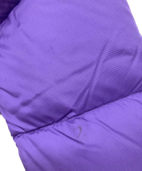 THE NORTH FACE（ザ ノース フェイス）THE NORTH FACE (ザ ノース フェイス) ヌプシダウンジャケット パープル×ブラック サイズ:Lの古着・服飾アイテム