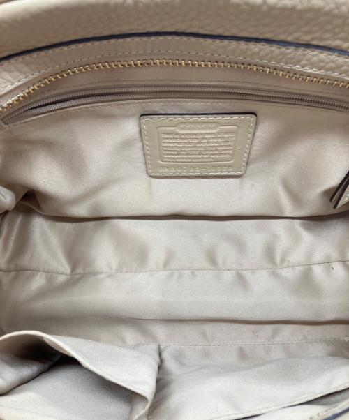COACH（コーチ）COACH (コーチ) ハンドバッグ ベージュの古着・服飾アイテム