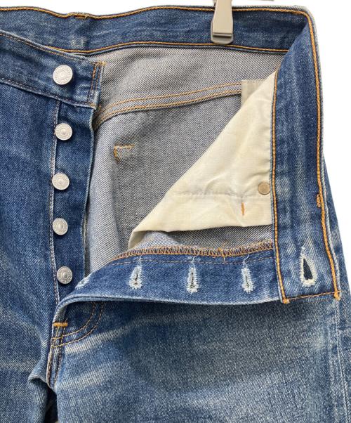 LEVI'S（リーバイス）LEVI'S (リーバイス) 99年メキシコ製エイジングデニムパンツ インディゴ サイズ:Mの古着・服飾アイテム