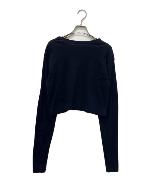 SEA（シー）SEA (シー) VINTAGE 88 SHORT L/S TEE ネイビー サイズ:Freeの古着・服飾アイテム