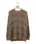 SUPREME（シュプリーム）の古着「25SS Stripe Small Box Sweater」｜ブラウン×グレー
