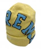 SUPREME×New Eraシュプリーム×ニューエラ）の古着「20FW Big Arc Beanie」｜イエロー