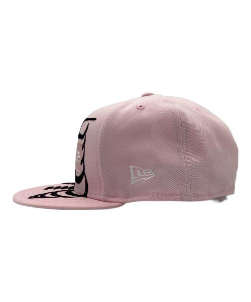 SUPREME（シュプリーム）SUPREME (シュプリーム) New Era (ニューエラ) Bones Box Logo ピンク×ブラックの古着・服飾アイテム