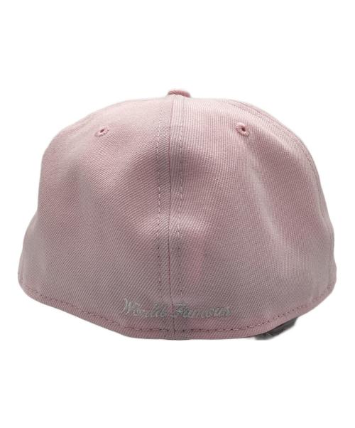 SUPREME（シュプリーム）SUPREME (シュプリーム) New Era (ニューエラ) Bones Box Logo ピンク×ブラックの古着・服飾アイテム