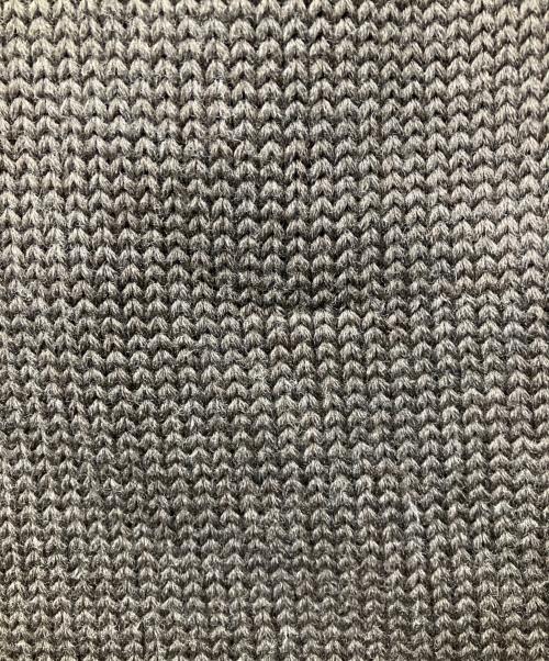 Zanone（ザノーネ）Zanone (ザノーネ) スタンドカラーウールカーディガン ブラウン サイズ:50の古着・服飾アイテム