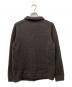 Zanone (ザノーネ) スタンドカラーウールカーディガン ブラウン サイズ:50：25000円