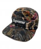 SUPREMEシュプリーム）の古着「Painted Floral Camp Cap」｜マルチカラー