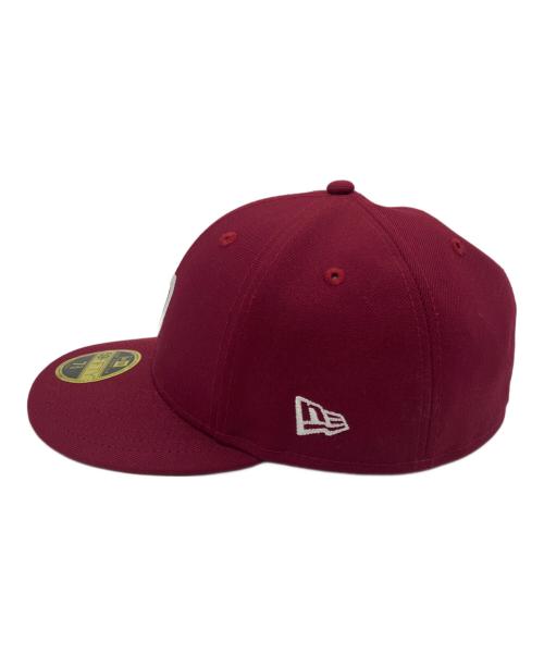 New Era（ニューエラ）New Era (ニューエラ) DESCENDANT (ディセンダント) New Era×DESCENDANT　キャップ ボルドー サイズ:7 3/4　61.5cmの古着・服飾アイテム