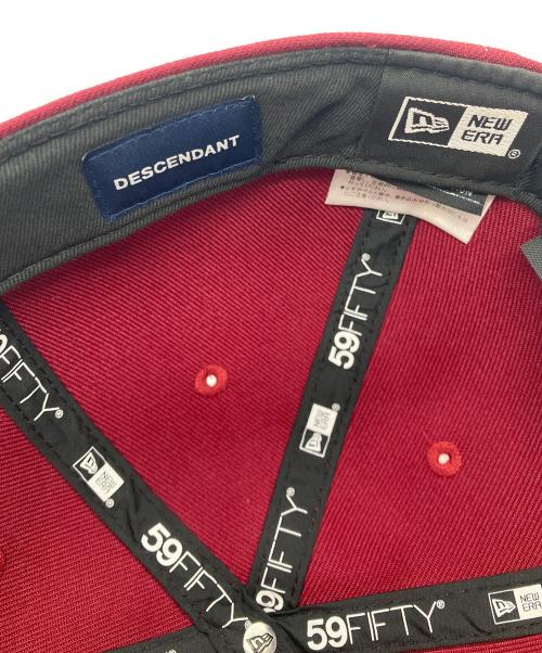 New Era（ニューエラ）New Era (ニューエラ) DESCENDANT (ディセンダント) New Era×DESCENDANT　キャップ ボルドー サイズ:7 3/4　61.5cmの古着・服飾アイテム