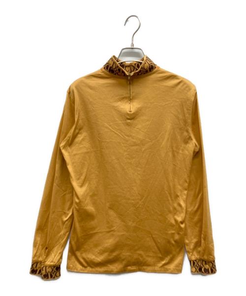 Christian Dior Sports（クリスチャン ディオールスポーツ）Christian Dior Sports (クリスチャン ディオールスポーツ) ハーフジップロゴカットソー オレンジ サイズ:Lの古着・服飾アイテム