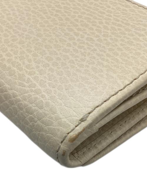 GUCCI（グッチ）GUCCI (グッチ) GGマーモント ミディアム ウォレット ベージュの古着・服飾アイテム