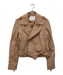 LAGUNA MOON（ラグナムーン）の古着「ライダースJACKET」｜ベージュ