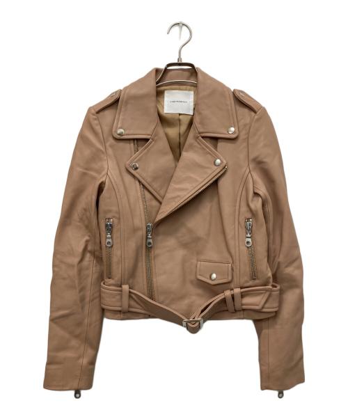 LAGUNA MOON（ラグナムーン）LAGUNA MOON (ラグナムーン) ライダースJACKET ベージュ サイズ:Mの古着・服飾アイテム