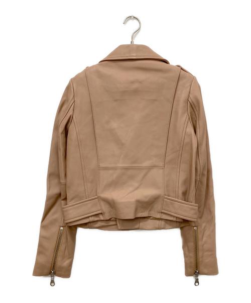 LAGUNA MOON（ラグナムーン）LAGUNA MOON (ラグナムーン) ライダースJACKET ベージュ サイズ:Mの古着・服飾アイテム