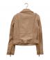 LAGUNA MOON (ラグナムーン) ライダースJACKET ベージュ サイズ:M：4000円