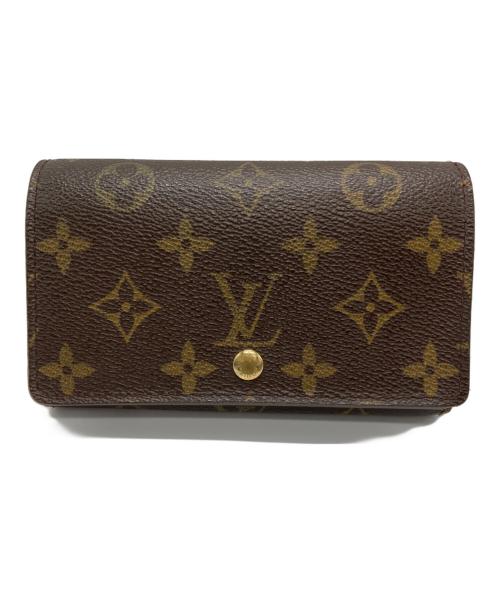 LOUIS VUITTON（ルイ ヴィトン）LOUIS VUITTON (ルイ ヴィトン) 2つ折り財布 ブラウンの古着・服飾アイテム