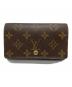 LOUIS VUITTON（ルイ ヴィトン）の古着「2つ折り財布」｜ブラウン