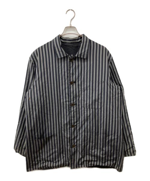 Yohji Yamamoto pour homme（ヨウジヤマモト プールオム）Yohji Yamamoto pour homme (ヨウジヤマモト プールオム) 98SS シルクリバーシブルジャケット グレー×ブラック サイズ:Mの古着・服飾アイテム