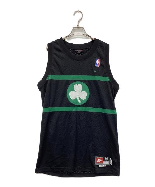 NIKE（ナイキ）NIKE (ナイキ) CELTICSゲームシャツ グリーン×ブラック サイズ:Mの古着・服飾アイテム