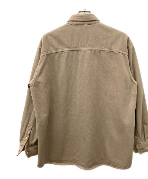 AURALEE（オーラリー）AURALEE (オーラリー) 22AW BOTANICAL DYED SELVEDGE DENIM SHIRTS BLOUSON ブラウン サイズ:3の古着・服飾アイテム