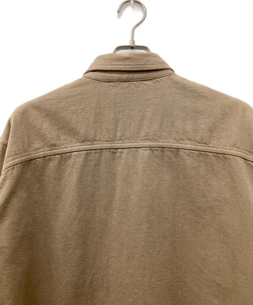 AURALEE（オーラリー）AURALEE (オーラリー) 22AW BOTANICAL DYED SELVEDGE DENIM SHIRTS BLOUSON ブラウン サイズ:3の古着・服飾アイテム