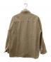 AURALEE (オーラリー) 22AW BOTANICAL DYED SELVEDGE DENIM SHIRTS BLOUSON ブラウン サイズ:3：13000円