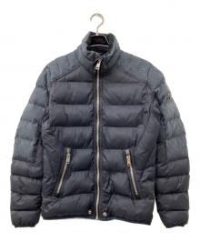 DIESEL（ディーゼル）の古着「デニム切替ダウンジャケット」｜ネイビー