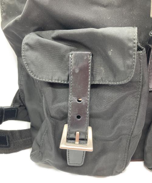 PRADA（プラダ）PRADA (プラダ) ナイロンミニリュック ブラックの古着・服飾アイテム