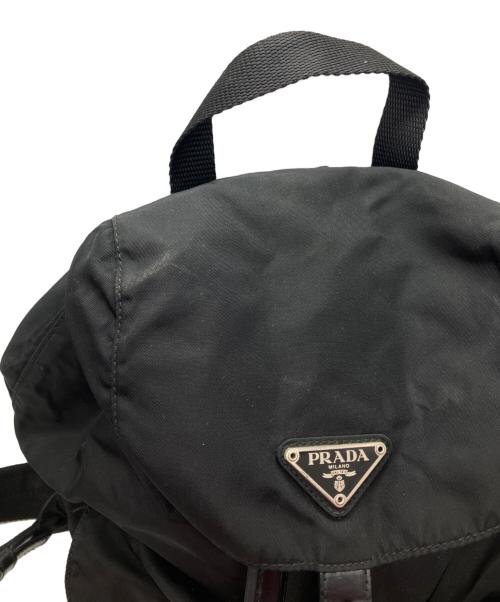 PRADA（プラダ）PRADA (プラダ) ナイロンミニリュック ブラックの古着・服飾アイテム