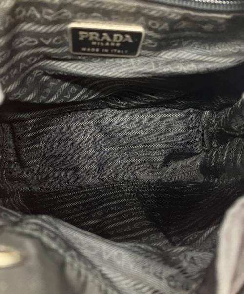 PRADA（プラダ）PRADA (プラダ) ナイロンミニリュック ブラックの古着・服飾アイテム