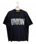UNION（ユニオン）の古着「プリントTシャツ」｜ブラック