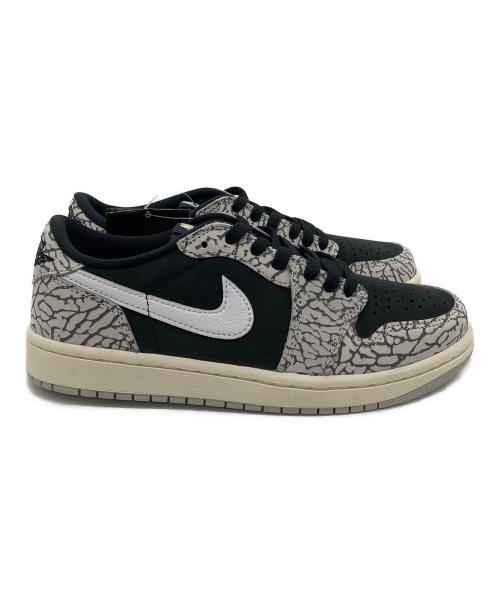 NIKE（ナイキ）NIKE (ナイキ) AIR JORDAN 1 LOW OG ブラック サイズ:25㎝ 未使用品の古着・服飾アイテム
