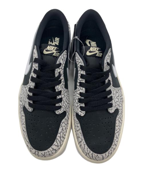 NIKE（ナイキ）NIKE (ナイキ) AIR JORDAN 1 LOW OG ブラック サイズ:25㎝ 未使用品の古着・服飾アイテム