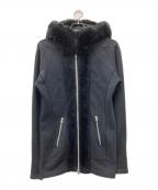 CIVARIZEシヴァーライズ）の古着「フレッシーファブリックパーカー」｜ブラック