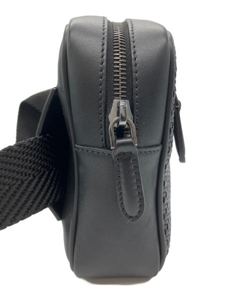 ERMENEGILDO ZEGNA（エルメネジルド・ゼニア）ERMENEGILDO ZEGNA (エルメネジルド・ゼニア) ショルダーバッグ ブラックの古着・服飾アイテム