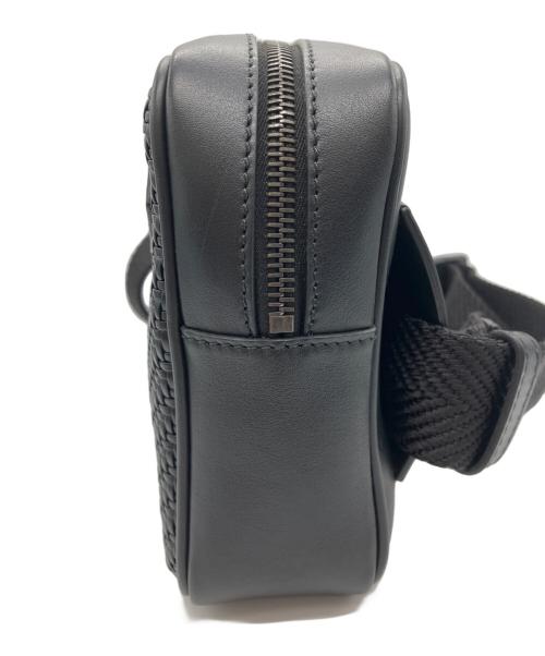 ERMENEGILDO ZEGNA（エルメネジルド・ゼニア）ERMENEGILDO ZEGNA (エルメネジルド・ゼニア) ショルダーバッグ ブラックの古着・服飾アイテム