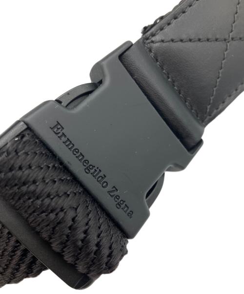 ERMENEGILDO ZEGNA（エルメネジルド・ゼニア）ERMENEGILDO ZEGNA (エルメネジルド・ゼニア) ショルダーバッグ ブラックの古着・服飾アイテム