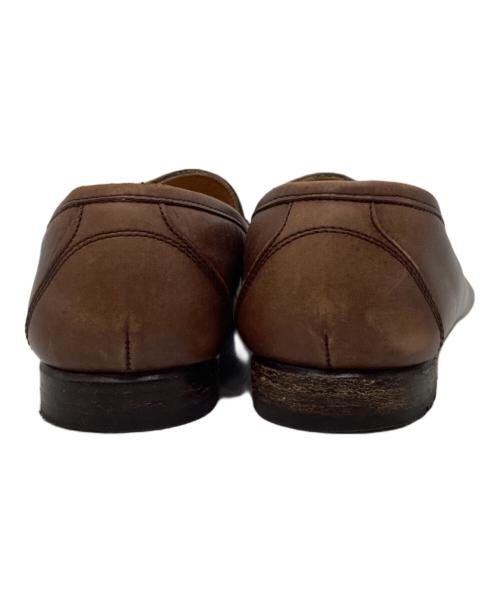 Salvatore Ferragamo（サルヴァトーレ フェラガモ）Salvatore Ferragamo (サルヴァトーレ フェラガモ) ビットローファー ブラウン サイズ:6 1/2の古着・服飾アイテム