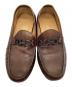 中古・古着 Salvatore Ferragamo (サルヴァトーレ フェラガモ) ビットローファー ブラウン サイズ:6 1/2：5000円