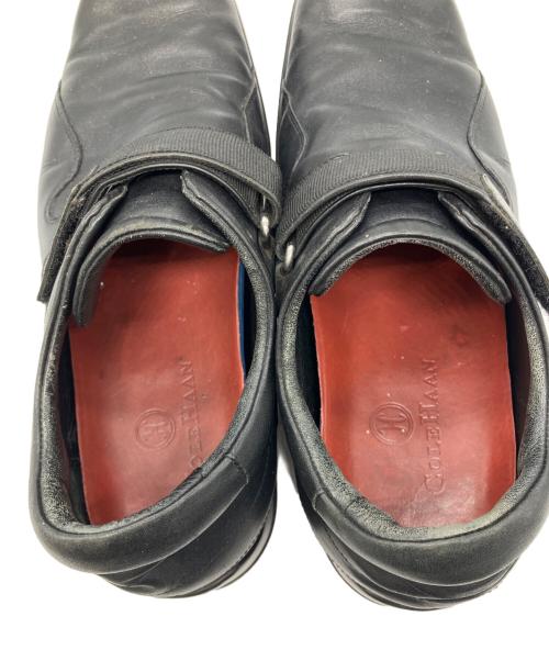 COLE HAAN（コールハーン）COLE HAAN (コールハーン) レザーストラップシューズ ブラック サイズ:7 1/2の古着・服飾アイテム