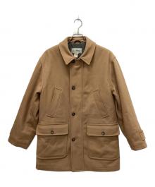 L.L.Bean（エルエルビーン）の古着「ステンカラーウールコート」｜ベージュ