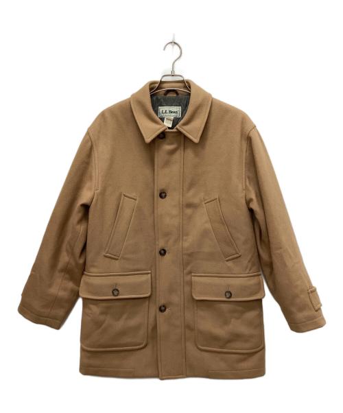 L.L.Bean（エルエルビーン）L.L.Bean (エルエルビーン) ステンカラーウールコート ベージュ サイズ:Sの古着・服飾アイテム