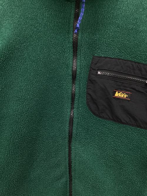 REI（レイ）REI (レイ) フリースジャケット グリーン サイズ:12の古着・服飾アイテム