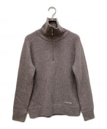 mont-bell（モンベル）の古着「ミッテルレギ ハーフジップ セーター」｜ブラウン