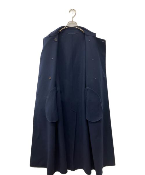 'S Max Mara（エスマックスマーラ）'S Max Mara (エスマックスマーラ) ダブルフェイスロングコート ネイビー サイズ:38の古着・服飾アイテム