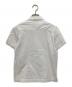 tricot COMME des GARCONS (トリココムデギャルソン) 01ss プリーツ半袖シャツ ホワイト サイズ:M：5000円