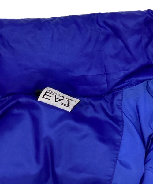 EA7（イーエーセブン）EA7 (イーエーセブン) ダウンベスト ブルー サイズ:ＸＸＬ　の古着・服飾アイテム